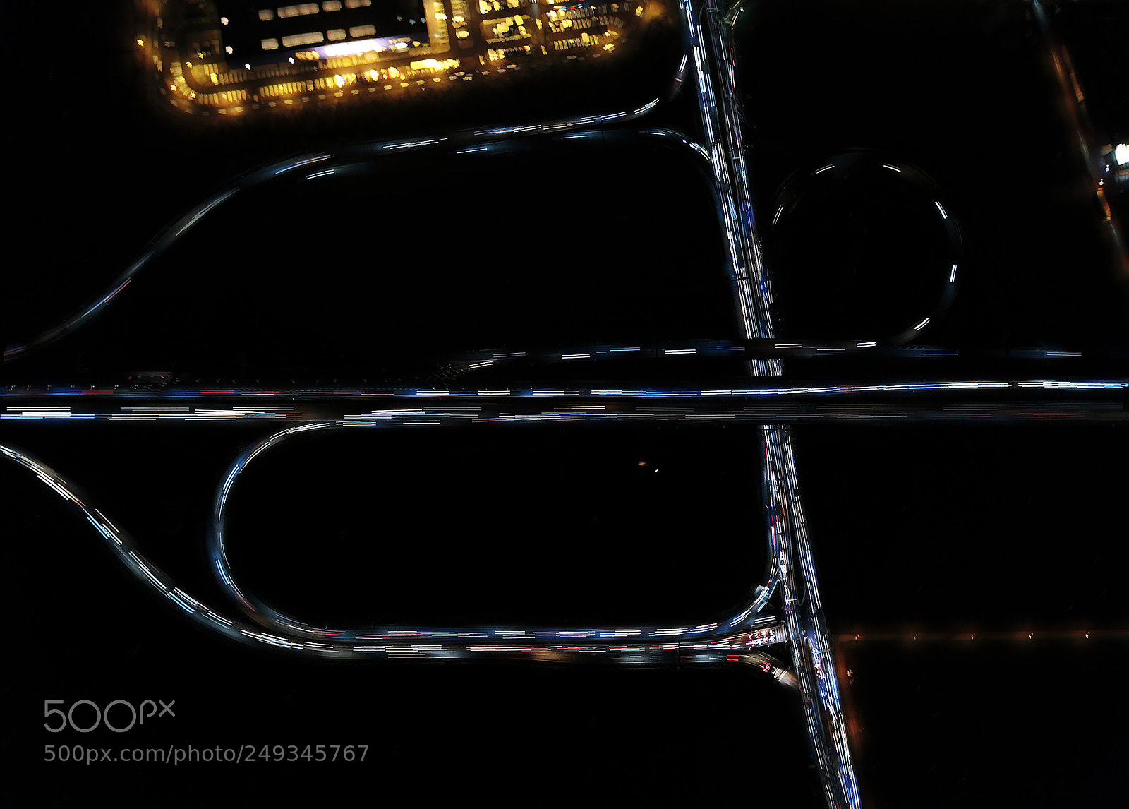 DJI FC220 sample photo. Intersection photography