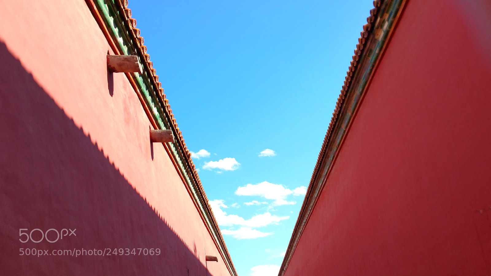 Samsung Galaxy Note4 sample photo. 红墙/red wall photography
