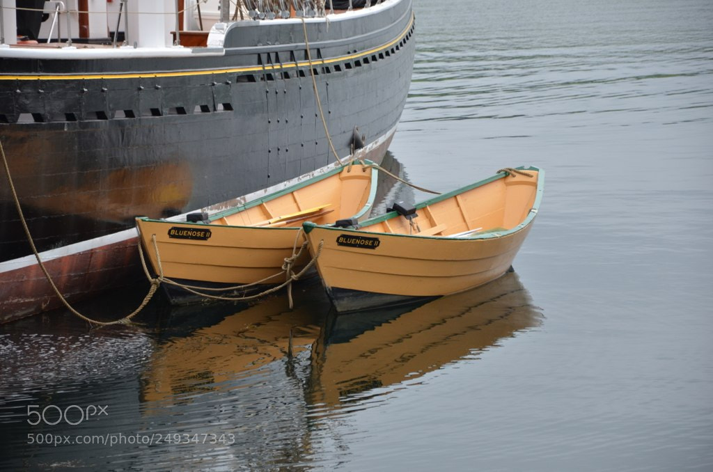 Nikon D7000 sample photo. Bluenose ii rowboats photography