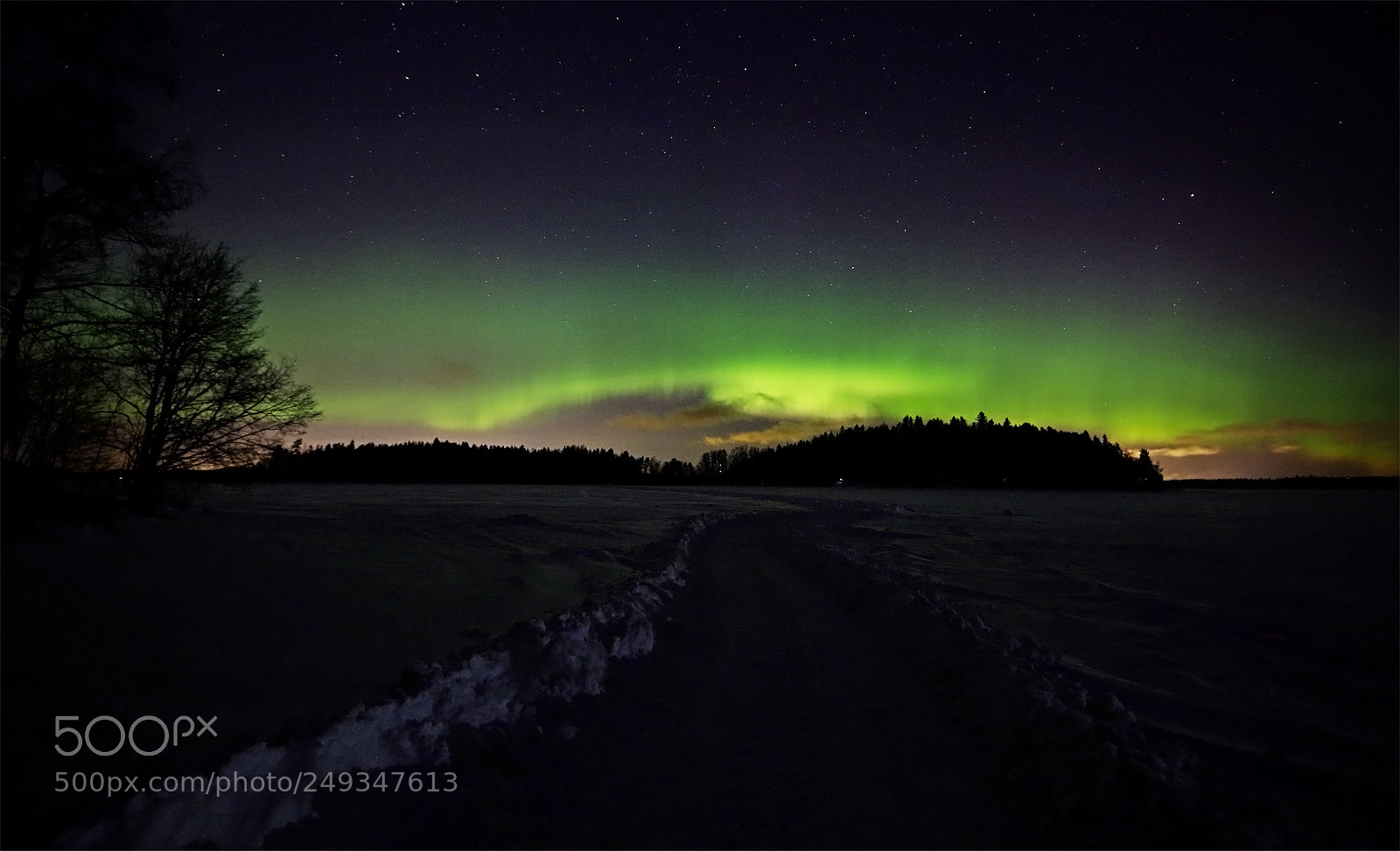 Pentax K-3 II sample photo. March auroras photography