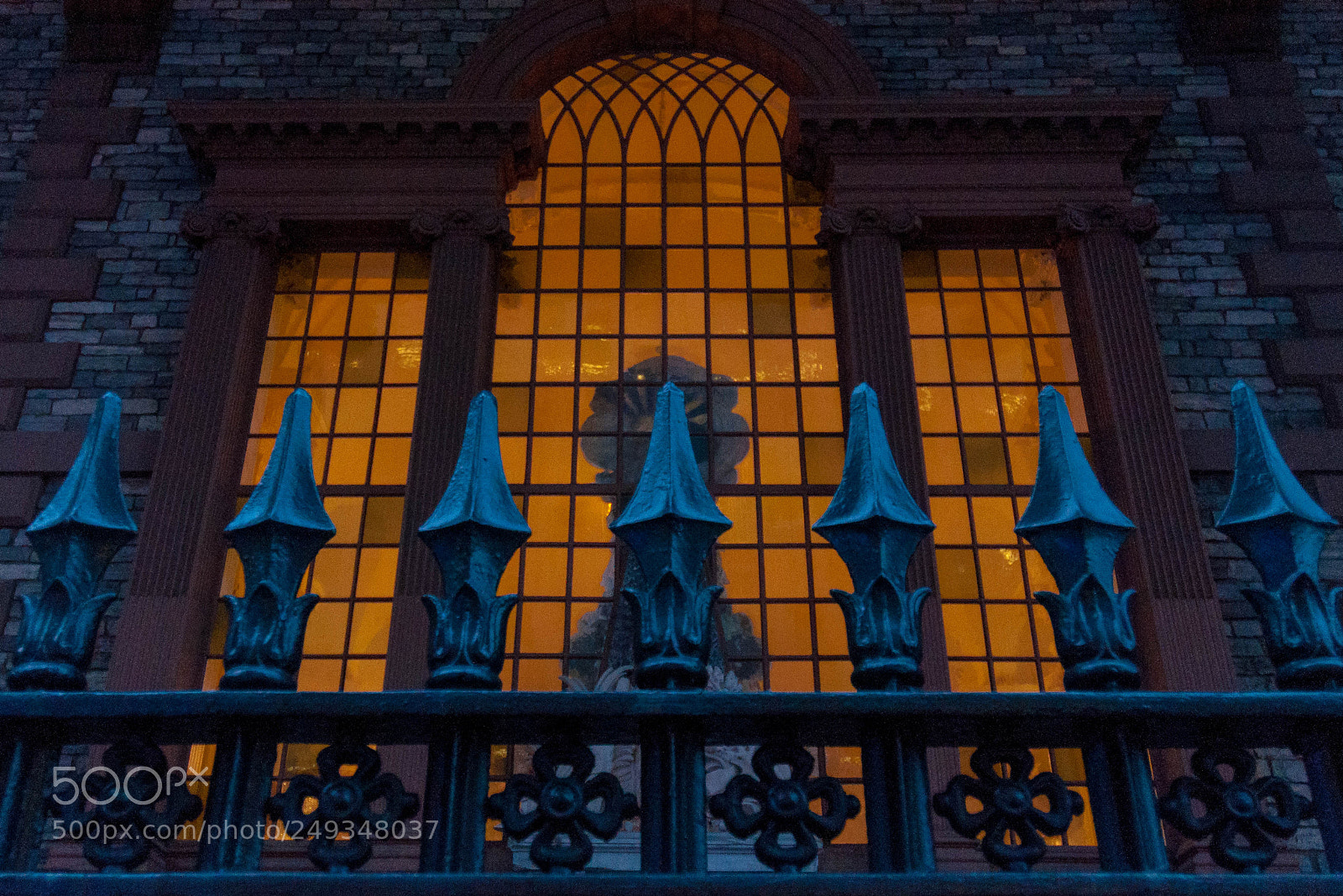 Nikon D90 sample photo. Trinity church fence and photography