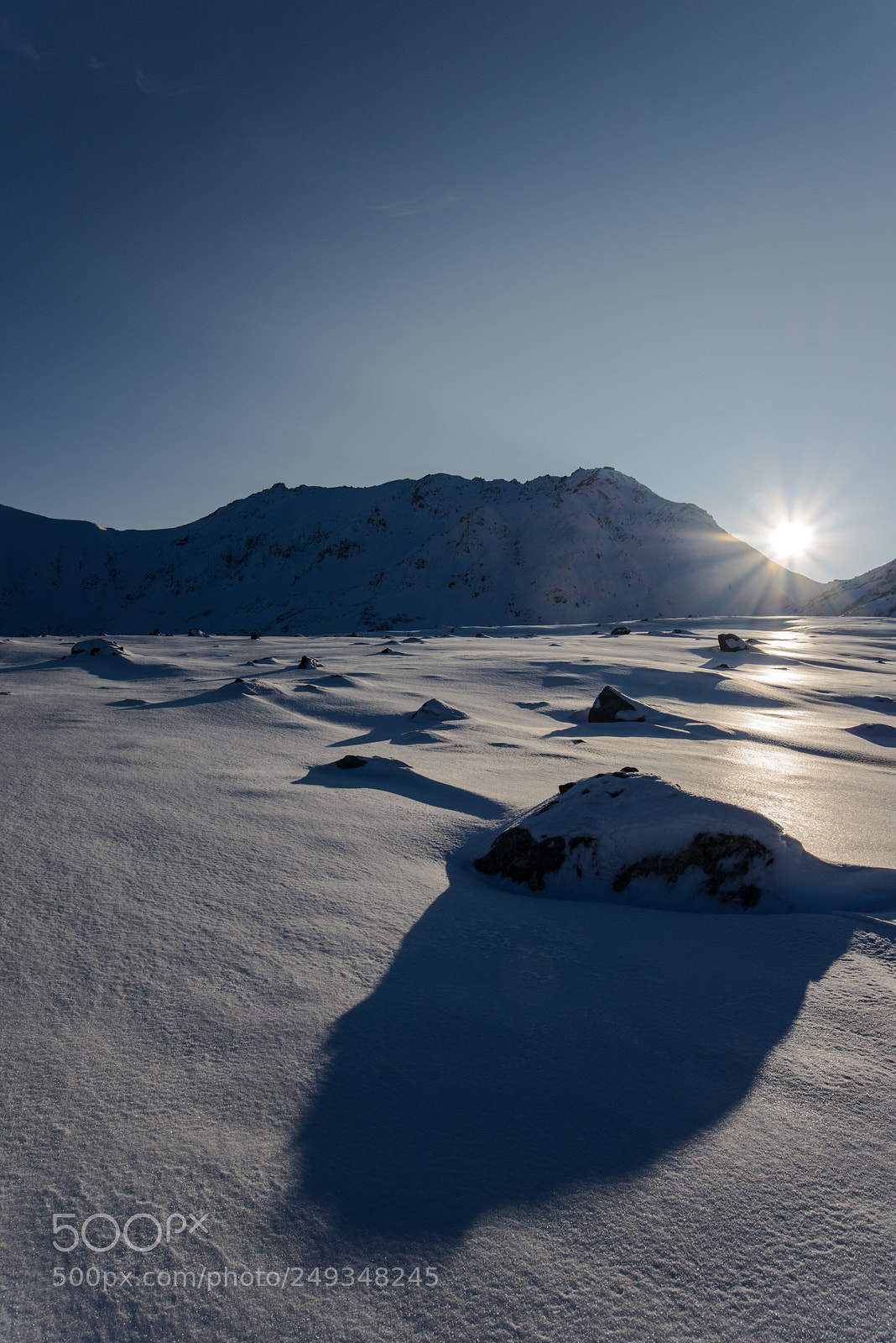 Nikon D800 sample photo. Mountain sunrise photography