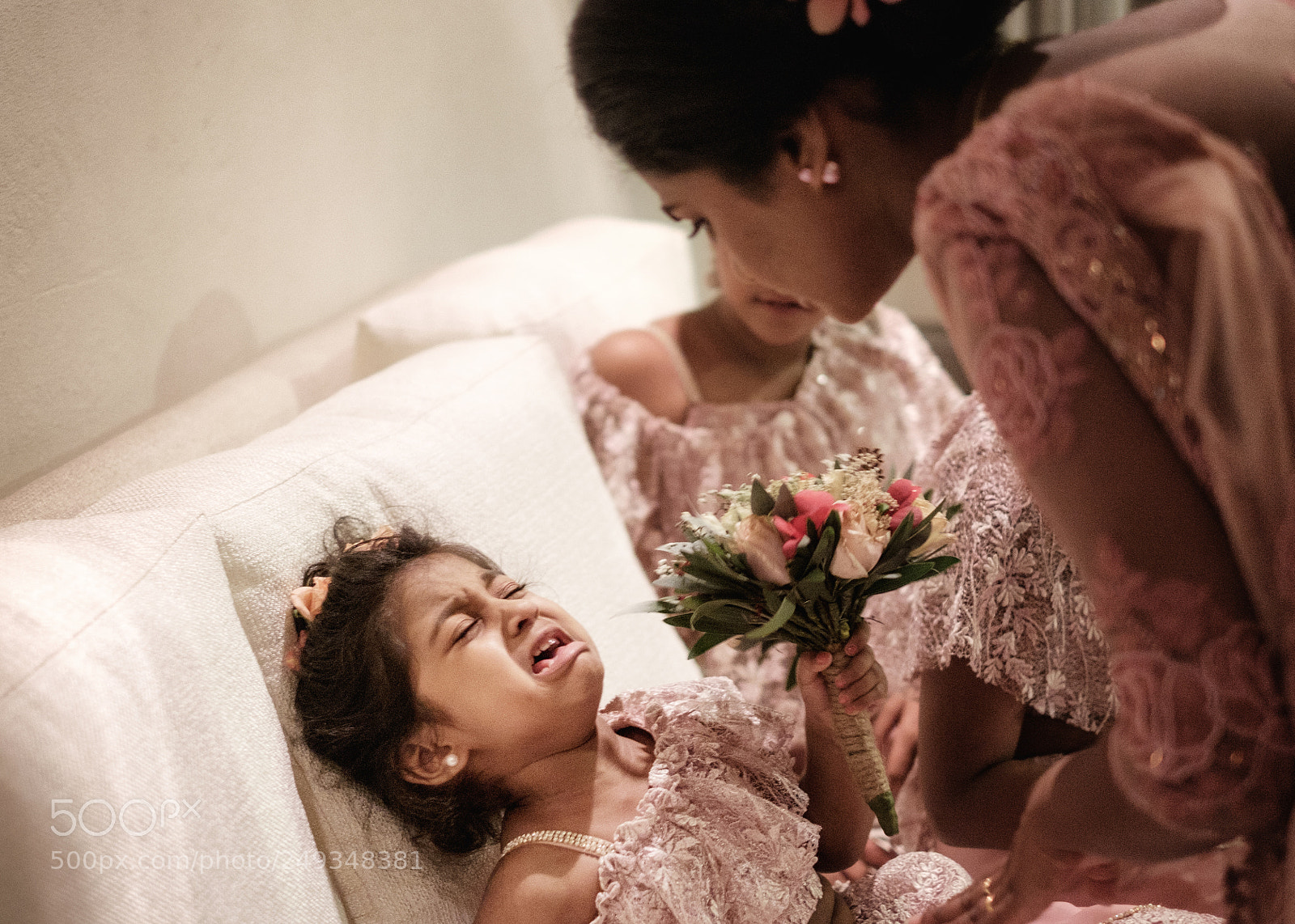 Fujifilm X-T1 sample photo. Sleepy flower girl photography