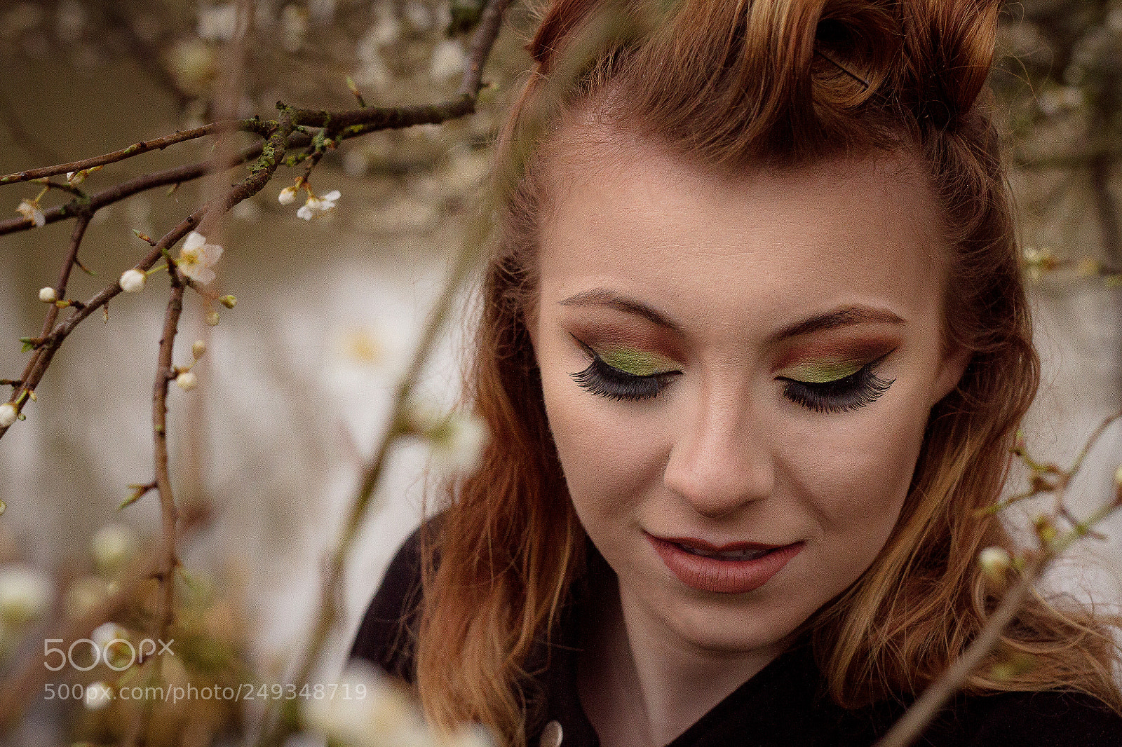 Canon EOS 7D sample photo. Blossom makeup photography