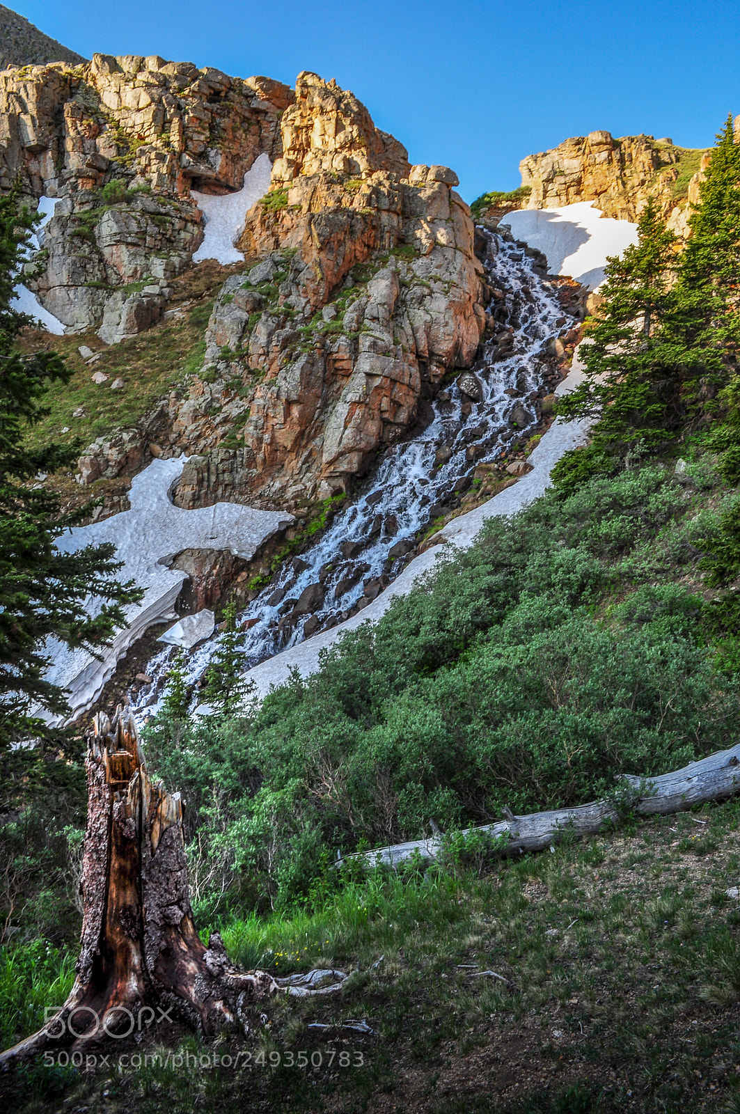 Nikon D5000 sample photo. A steep cascade photography