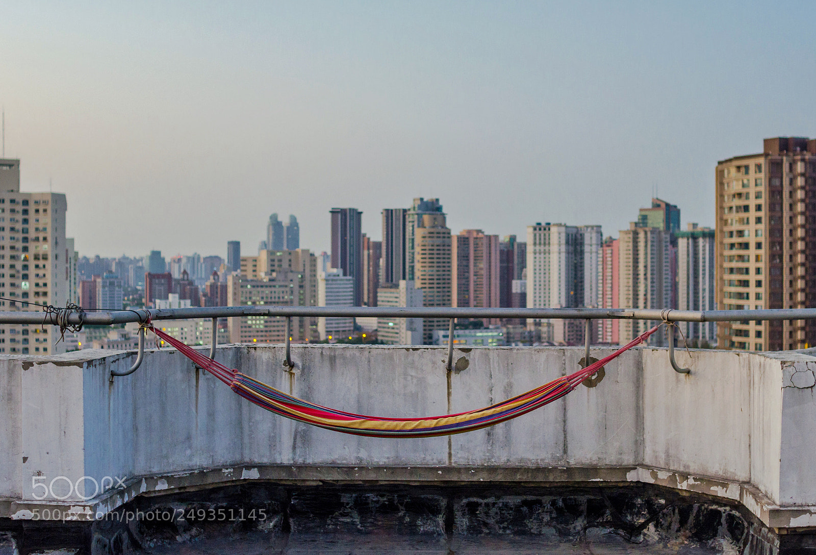 Nikon D7000 sample photo. Shanghai rooftop photography