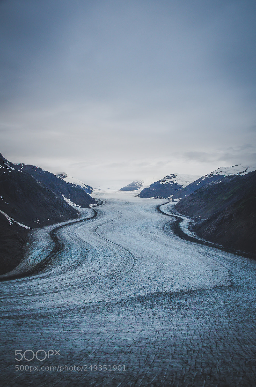 Nikon D7000 sample photo. Morning glacier photography