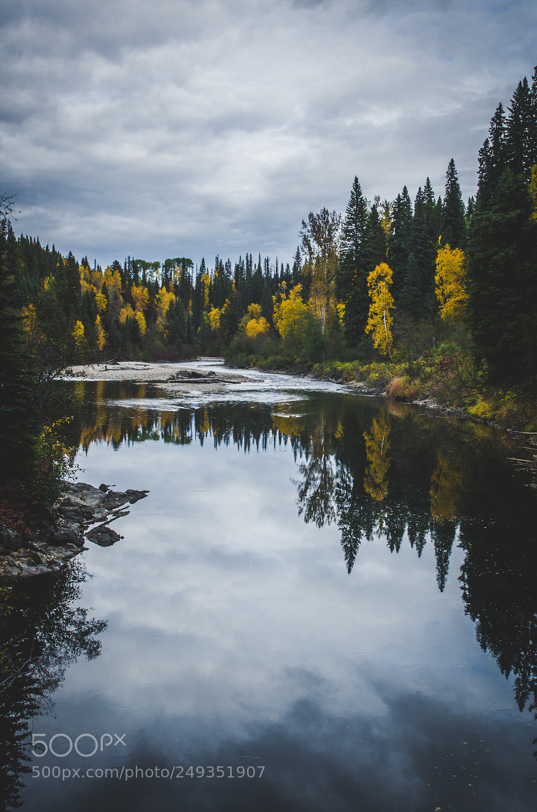 Nikon D7000 sample photo. Fall reflections photography