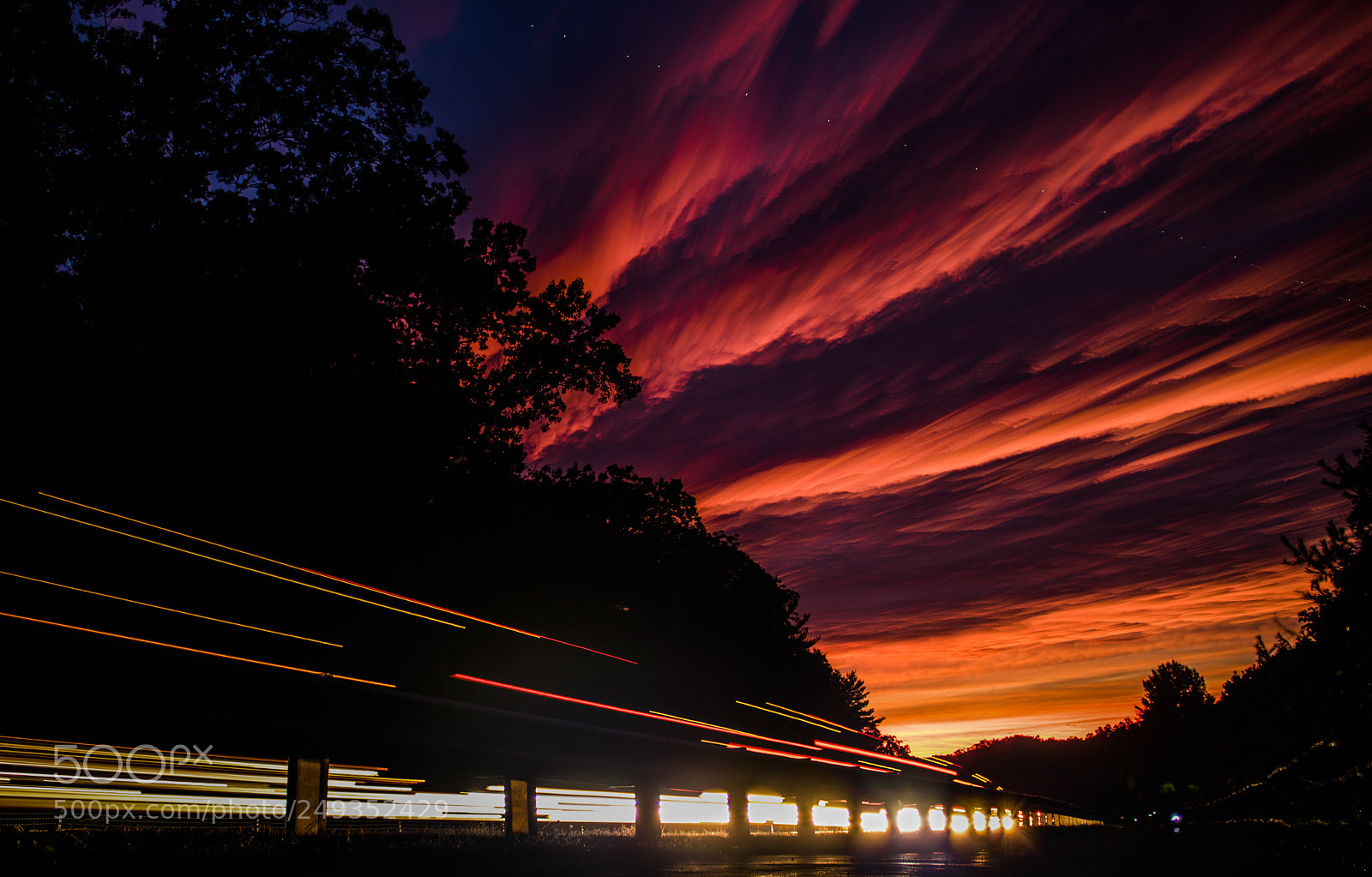 Canon EOS 750D (EOS Rebel T6i / EOS Kiss X8i) sample photo. Sunset stack photography