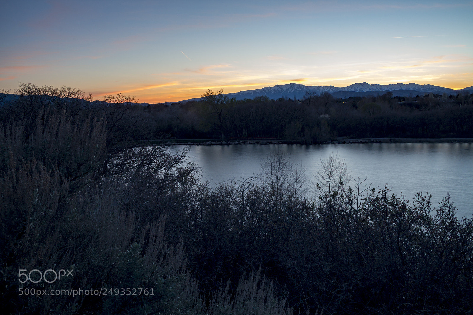 Canon EOS 100D (EOS Rebel SL1 / EOS Kiss X7) sample photo. Sunset at highland glen photography