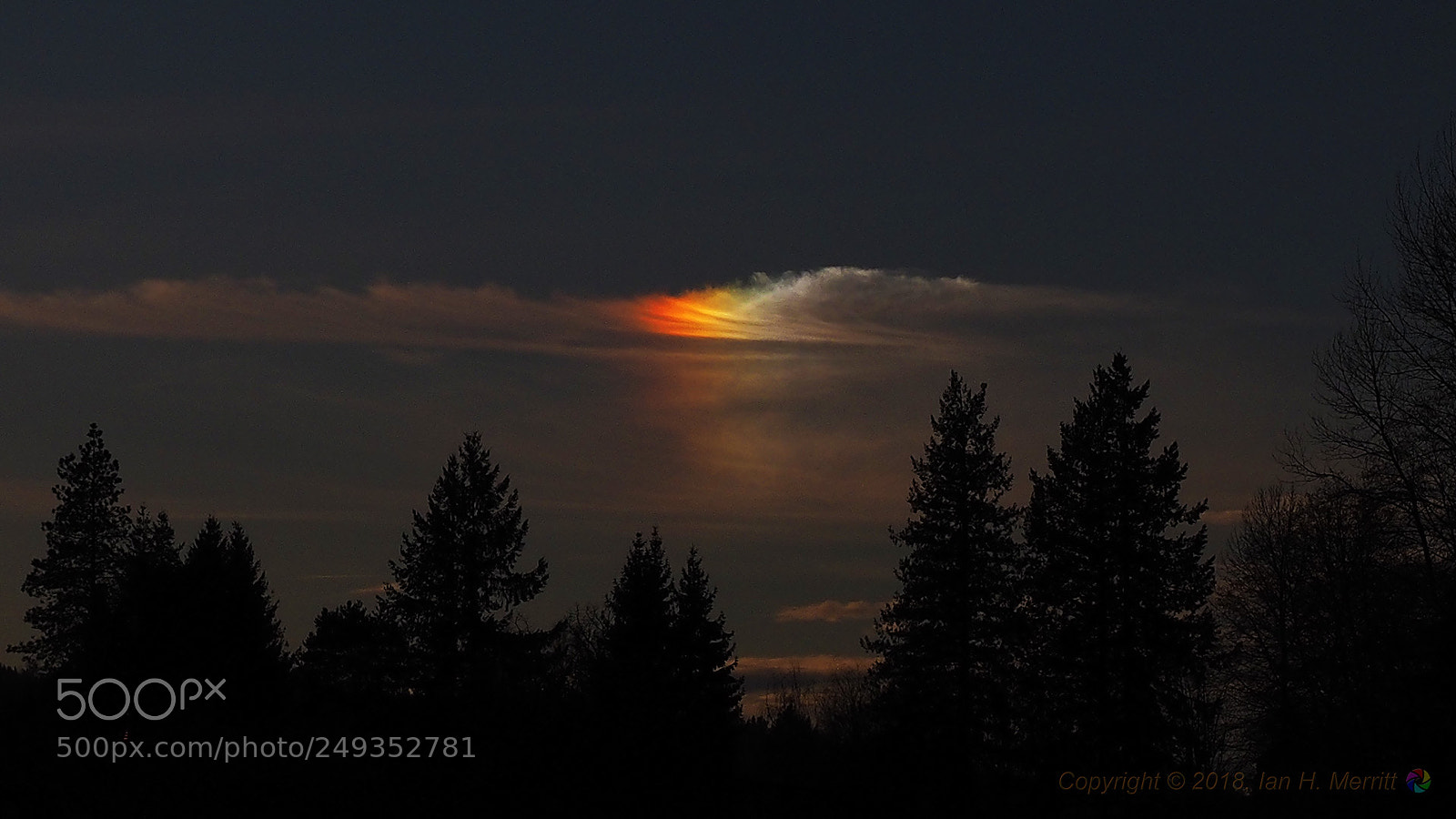 Olympus OM-D E-M1 sample photo. Rainbow in the clouds photography