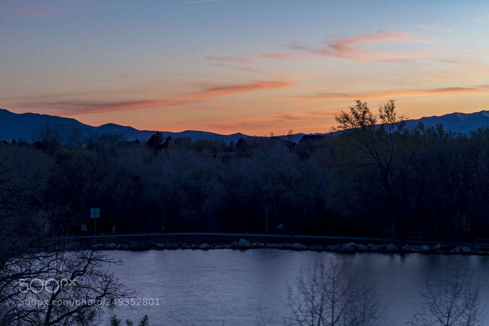 Canon EOS 100D (EOS Rebel SL1 / EOS Kiss X7) sample photo. Sunset at highland glen photography