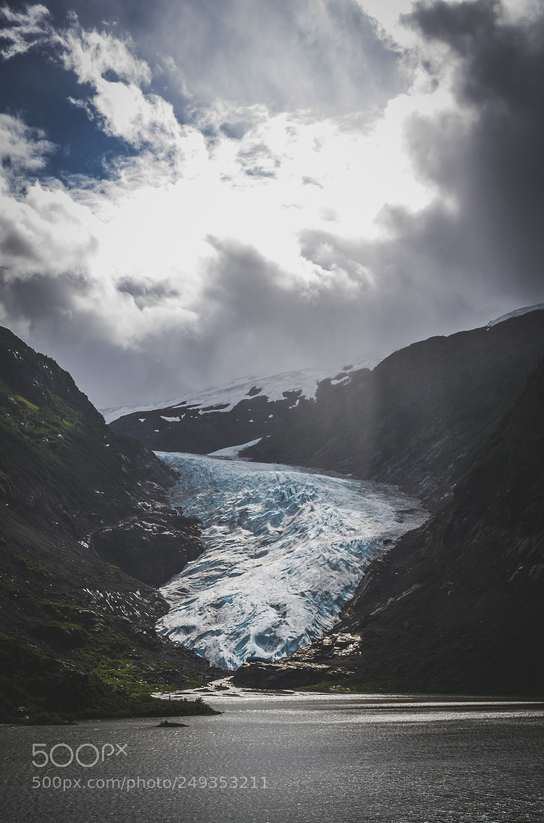 Nikon D7000 sample photo. Bear glacier photography
