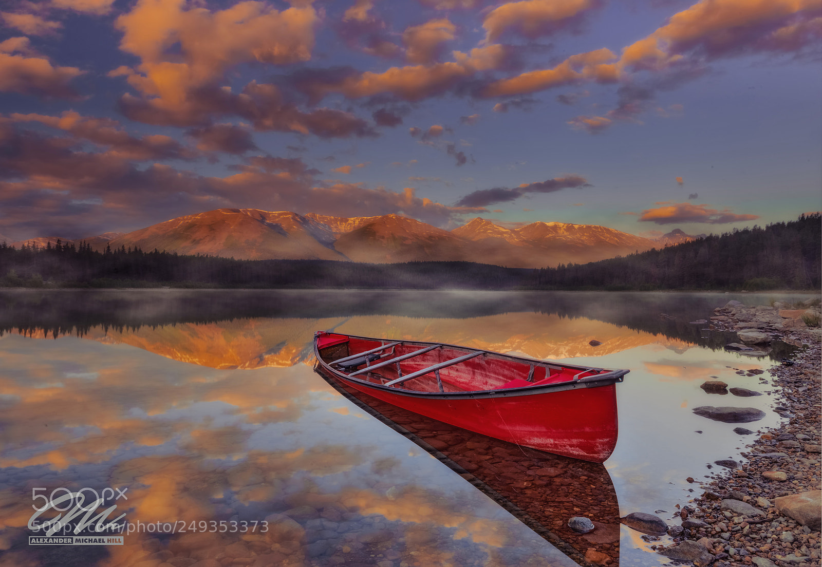 Nikon D810 sample photo. Red canoe photography