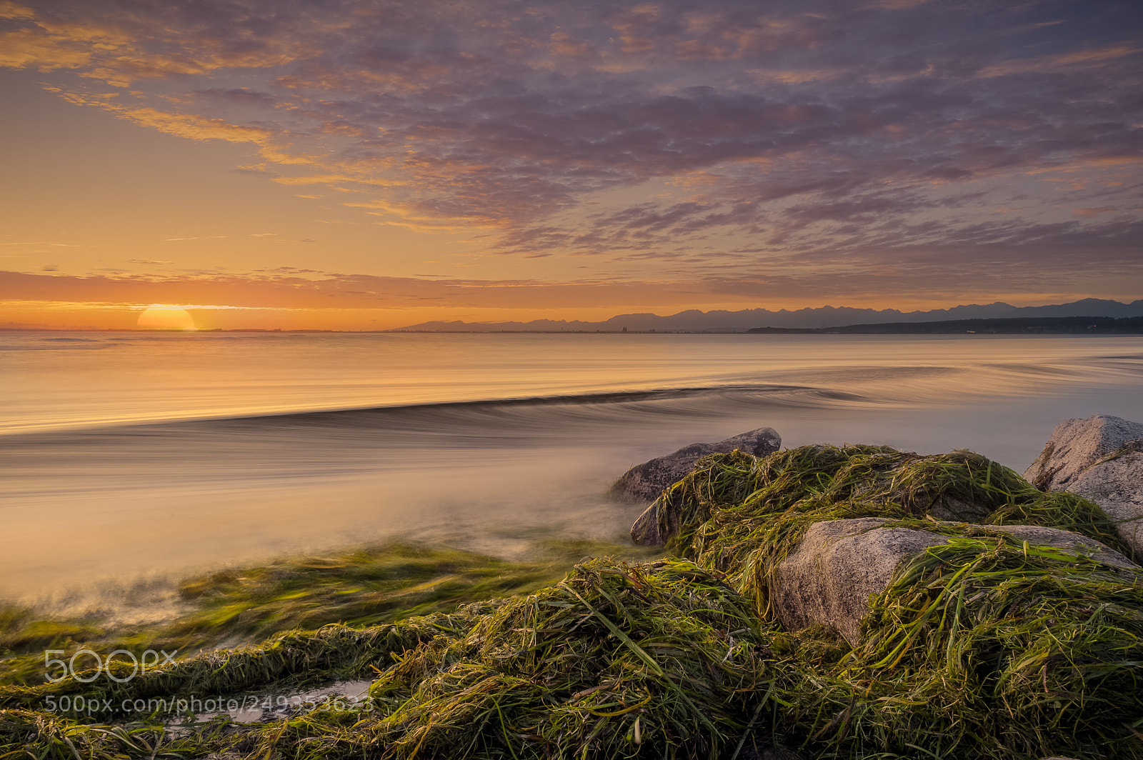 Nikon D3 sample photo. Sunset crecsent beach photography