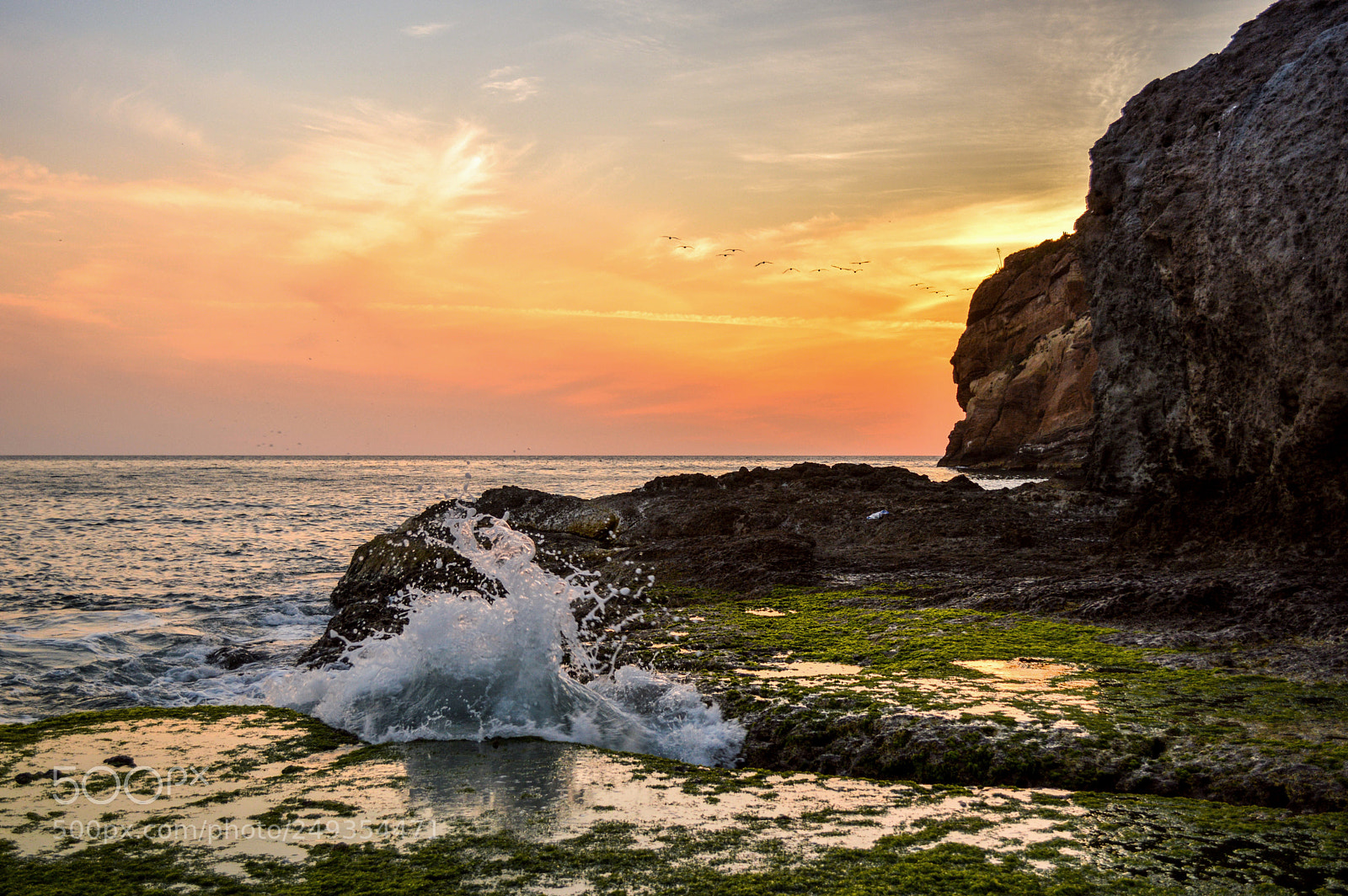 Nikon D3200 sample photo. Sunset mazatlan photography