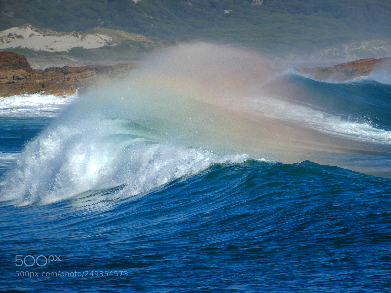 Nikon Coolpix A900 sample photo. Rainbow waves photography