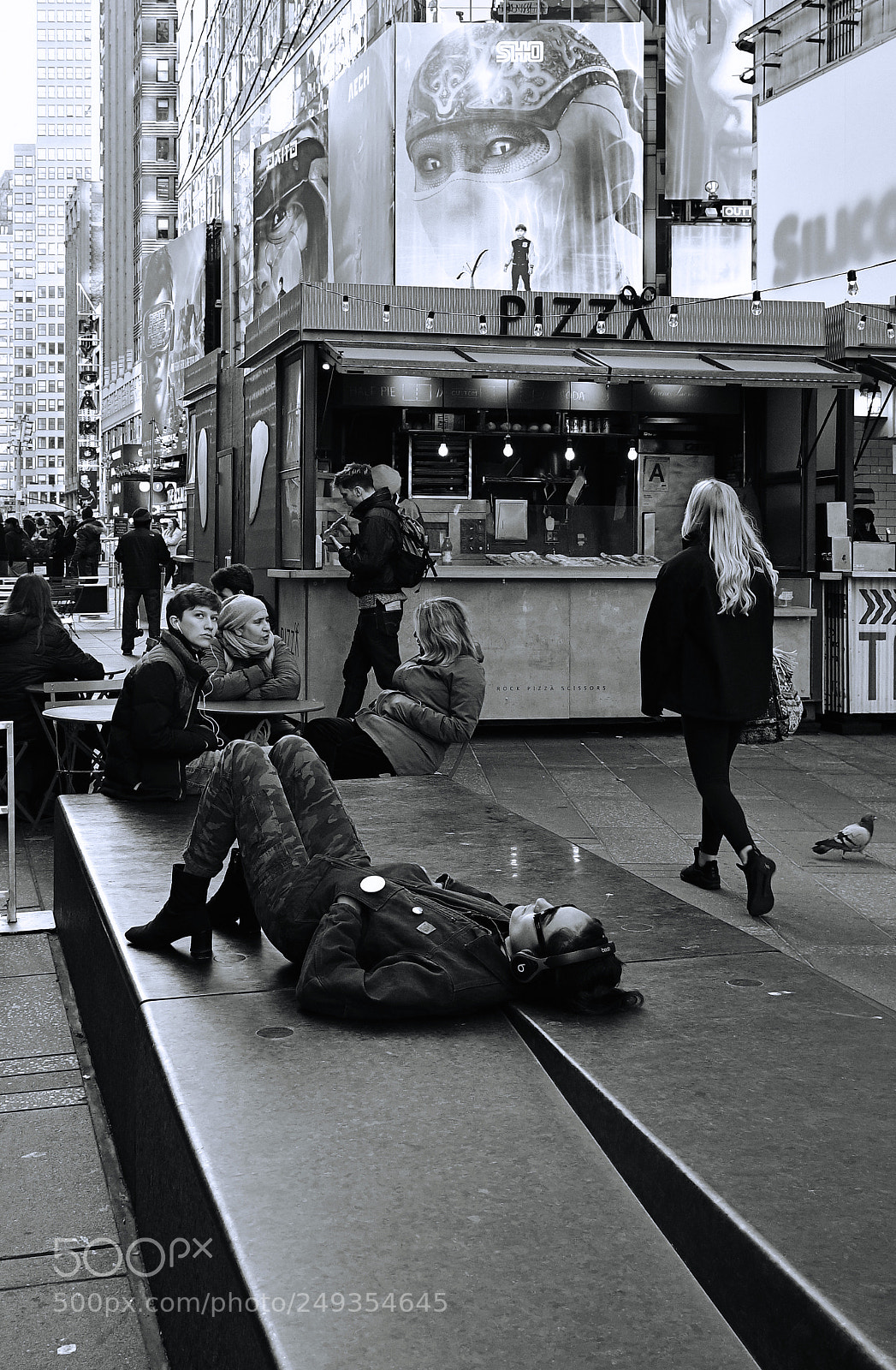 Nikon D7500 sample photo. Times square rest stop photography