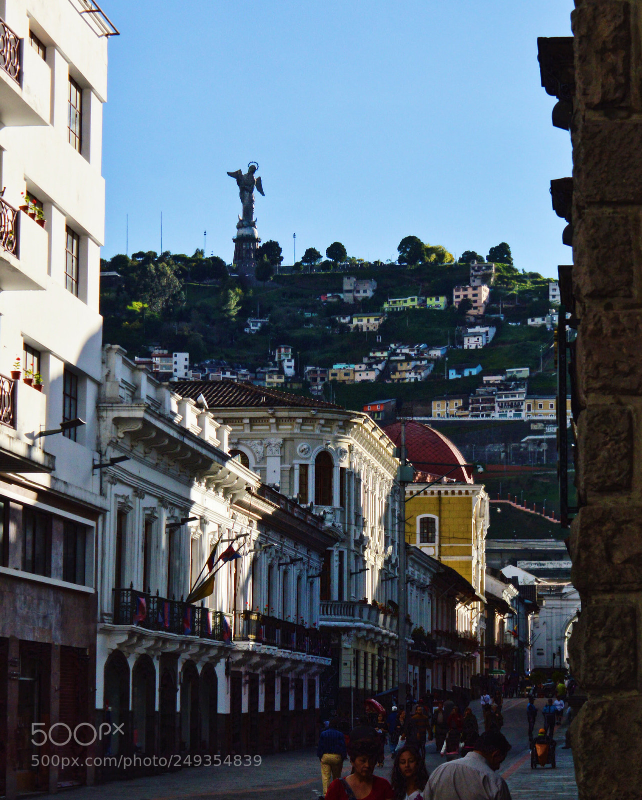 Nikon D3200 sample photo. Historic center of quito photography