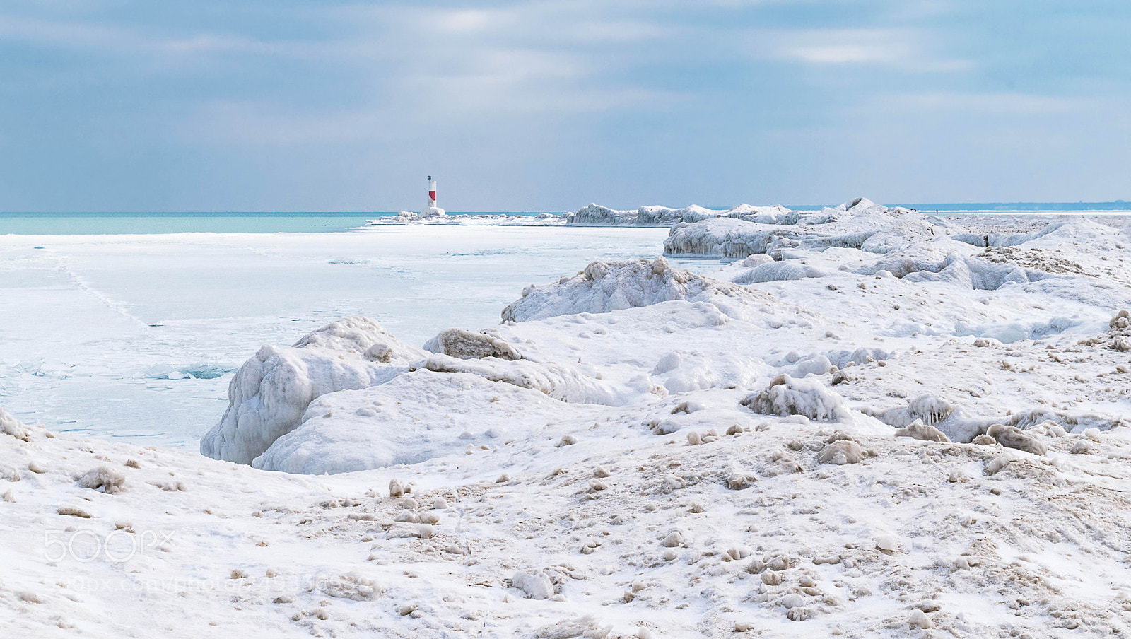 Nikon D5300 sample photo. Iced up shore photography