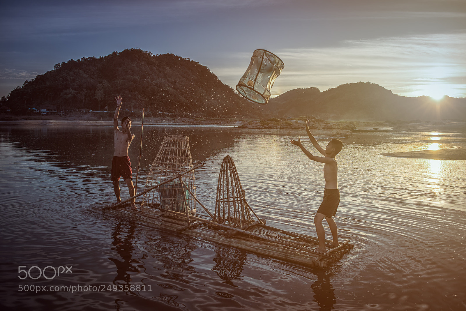 Nikon D810 sample photo. Children fisherman boy photography