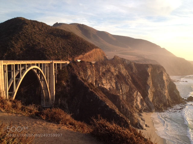 Apple iPhone 4S sample photo. Sunset at bixby photography