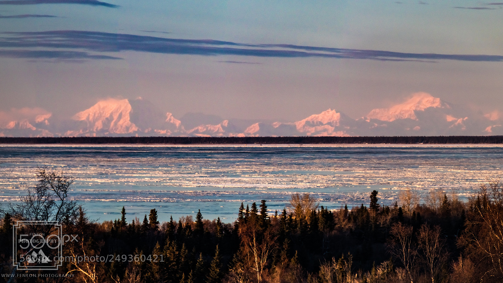 Canon EOS 760D (EOS Rebel T6s / EOS 8000D) sample photo. Alaska winter panorama photography