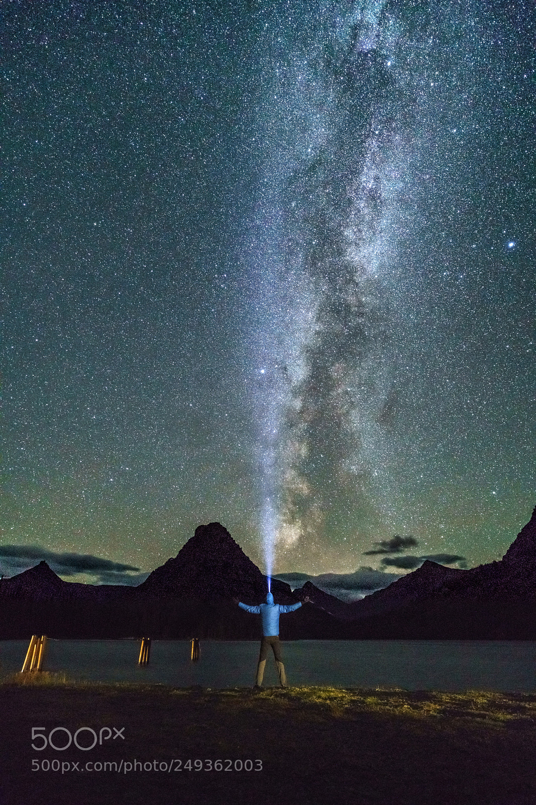 Sony a7R II sample photo. Milky way over two photography
