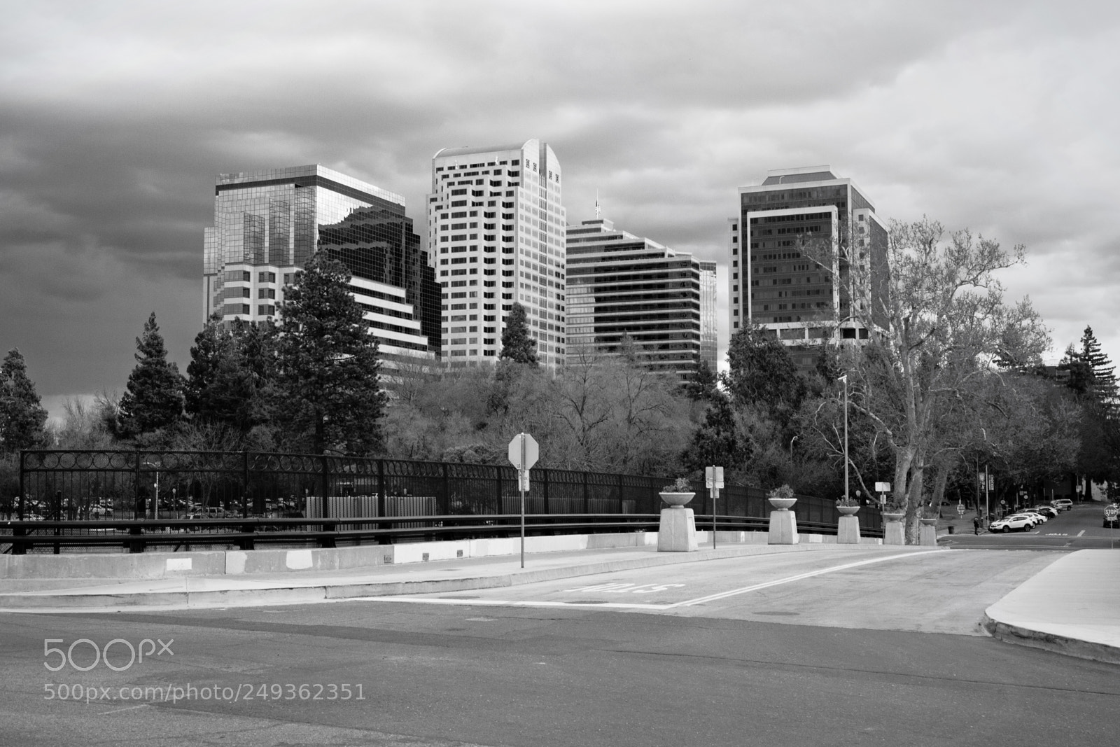 Panasonic Lumix DMC-G5 sample photo. Lumix 515 offices bw photography