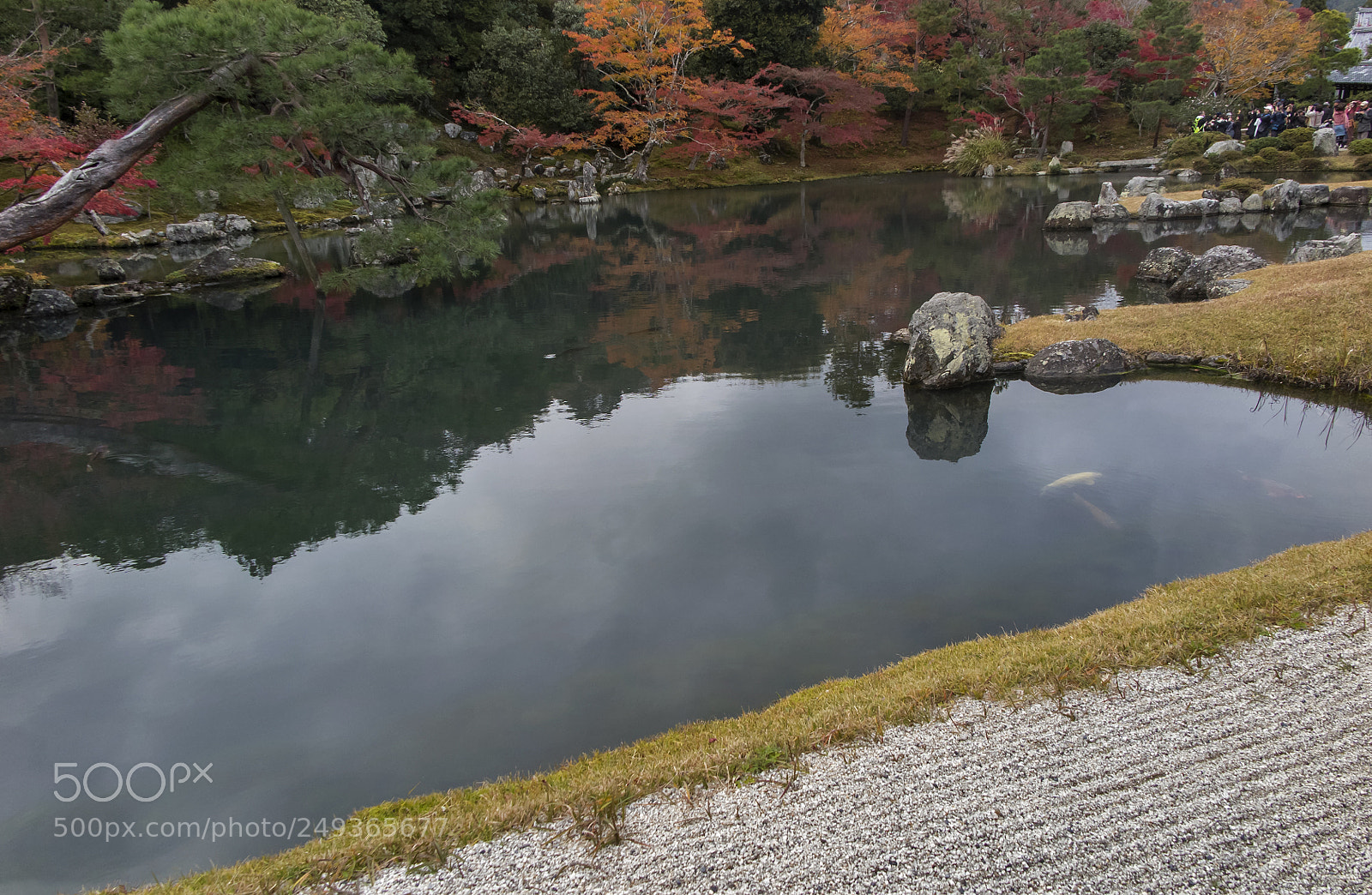 Canon PowerShot G1 X Mark II sample photo. Garden in tenryu -ji photography