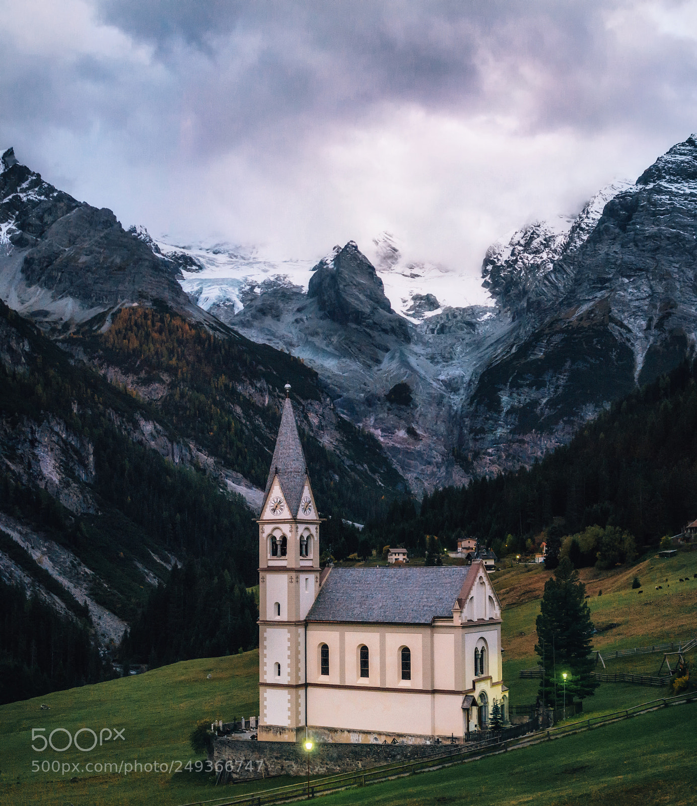 Nikon D7000 sample photo. Trafoi church against the photography