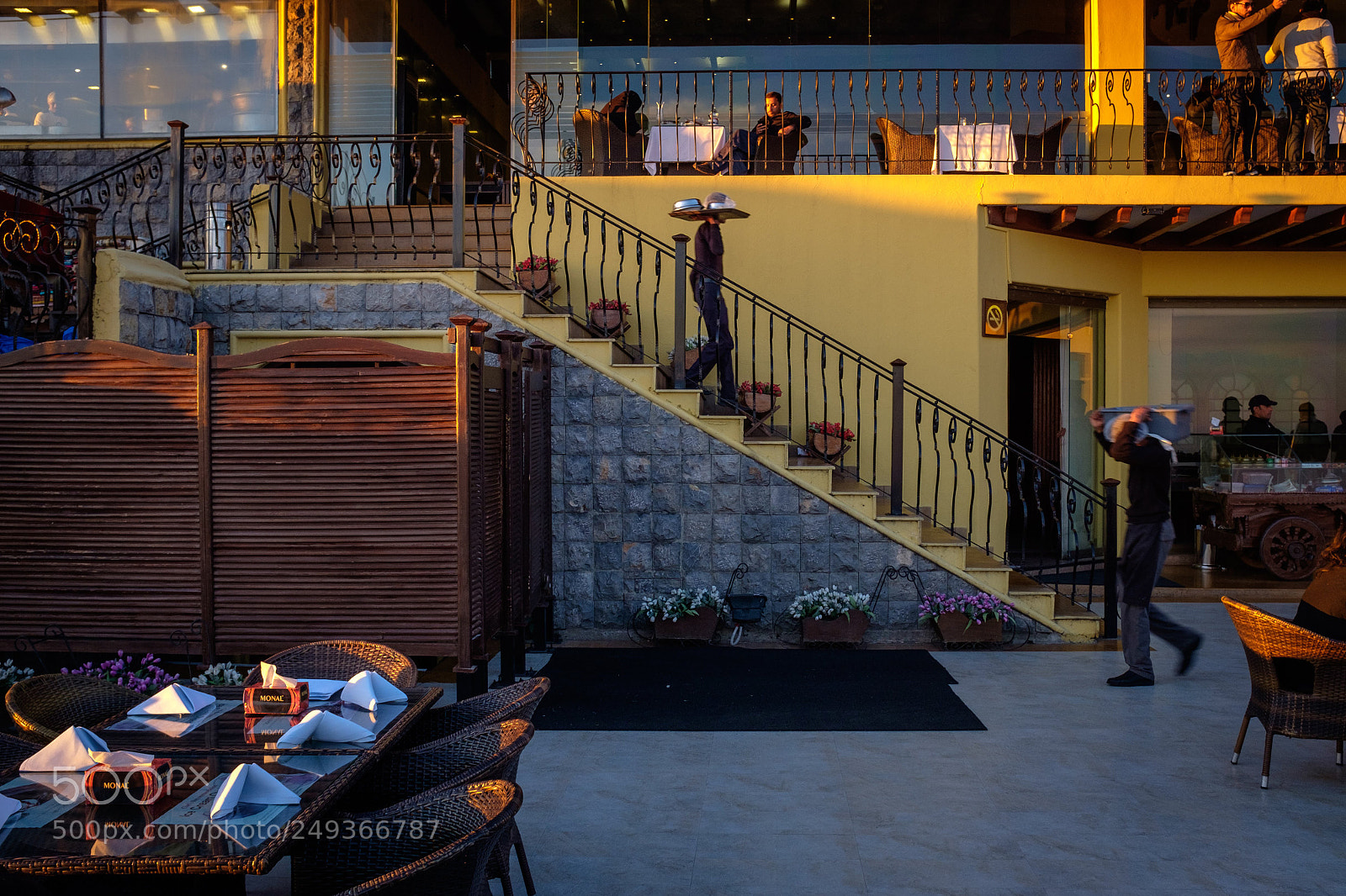 Fujifilm X100T sample photo. Monal restaurant photography