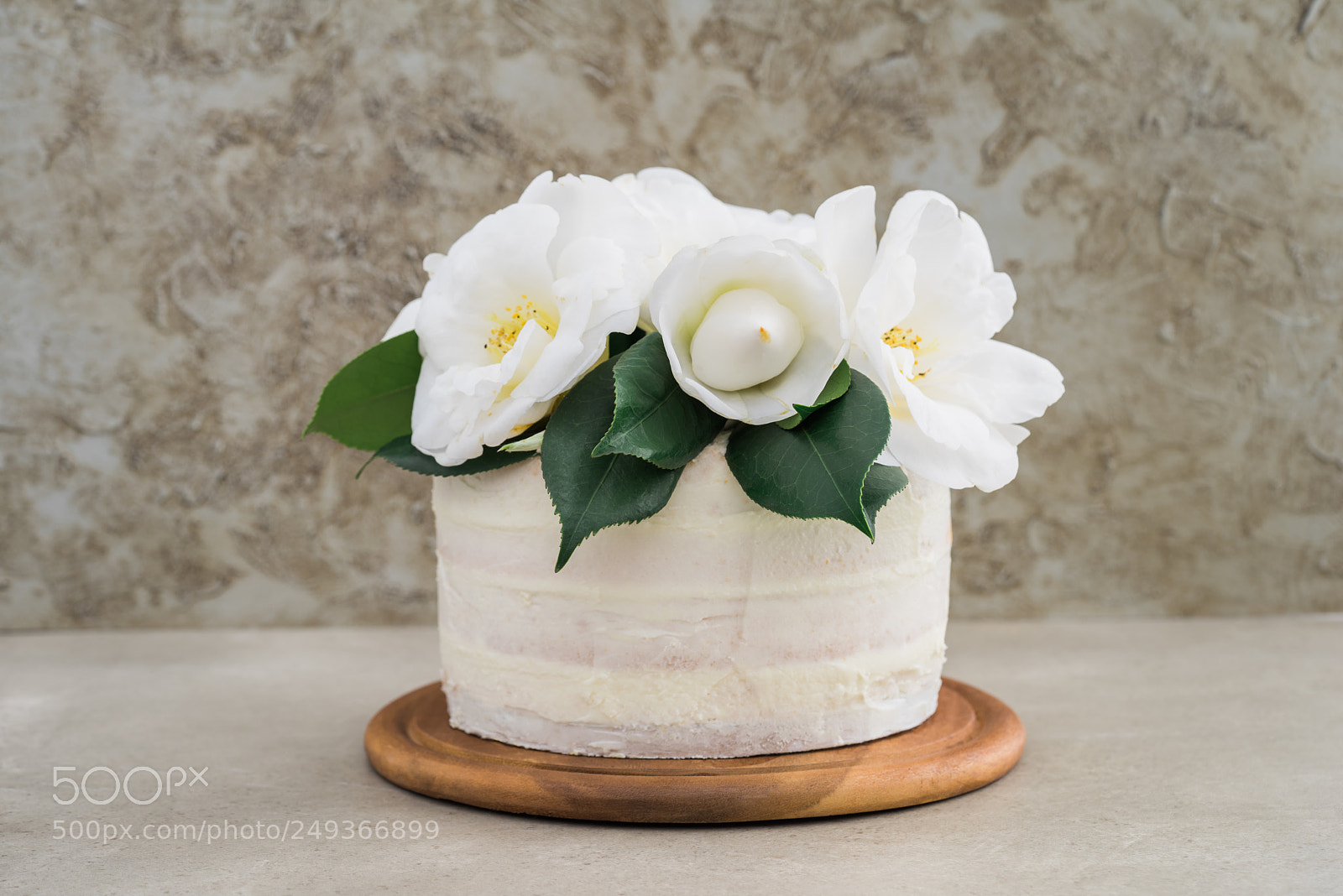 Sony a7R sample photo. Naked wedding cake with photography
