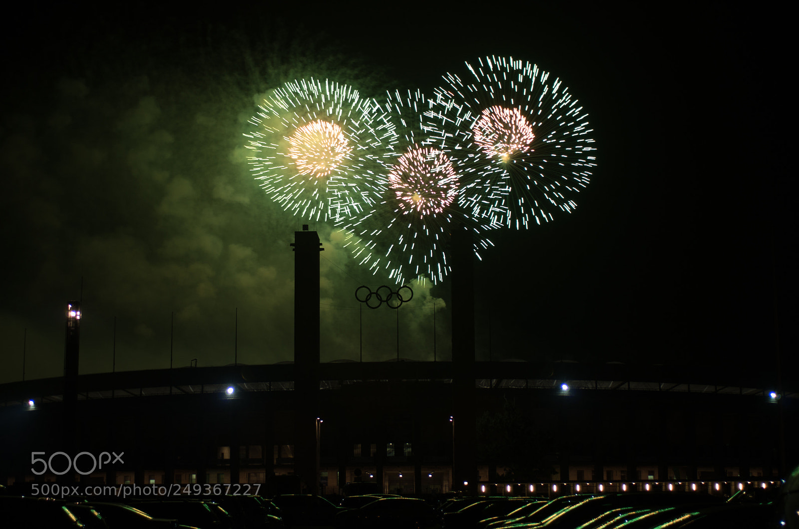 Pentax K-500 sample photo. Feuerwerk photography