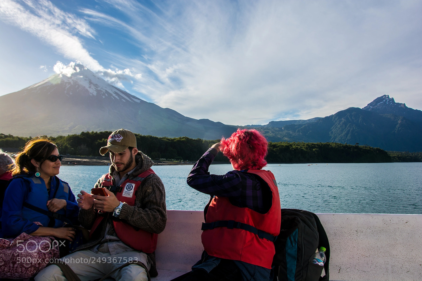 Nikon D7100 sample photo. Volcán osorno vista photography