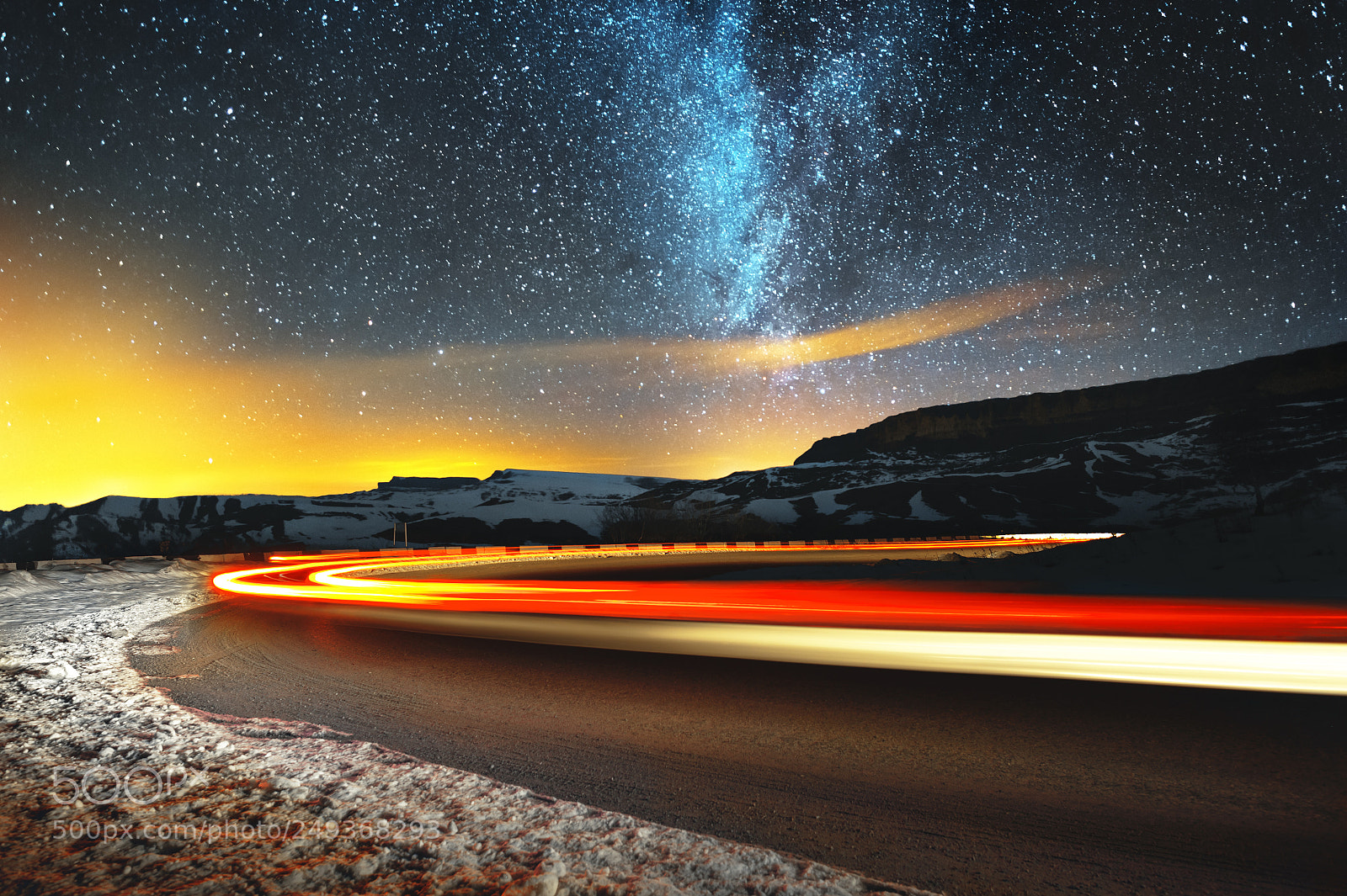 Nikon D4 sample photo. Night landscape. night sky photography