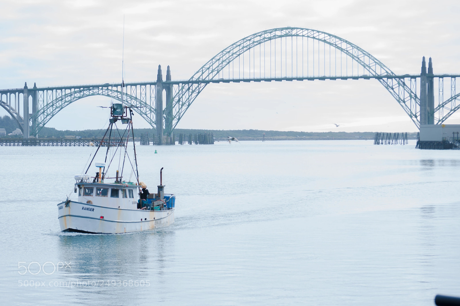 Nikon D5000 sample photo. Fishing boat photography
