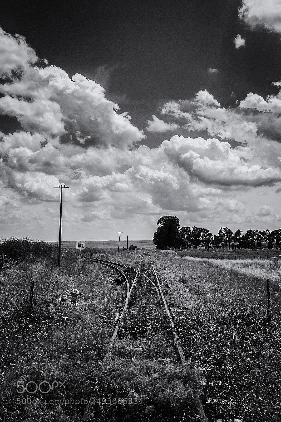 Canon EOS 7D sample photo. Railway line photography