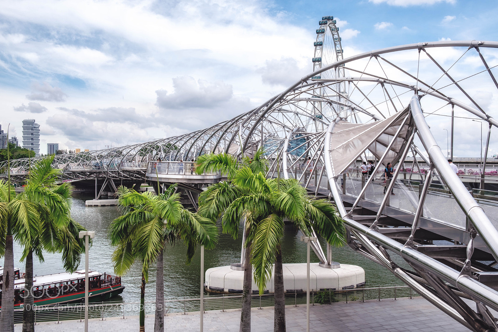 Fujifilm X-T2 sample photo. Helix bridge photography