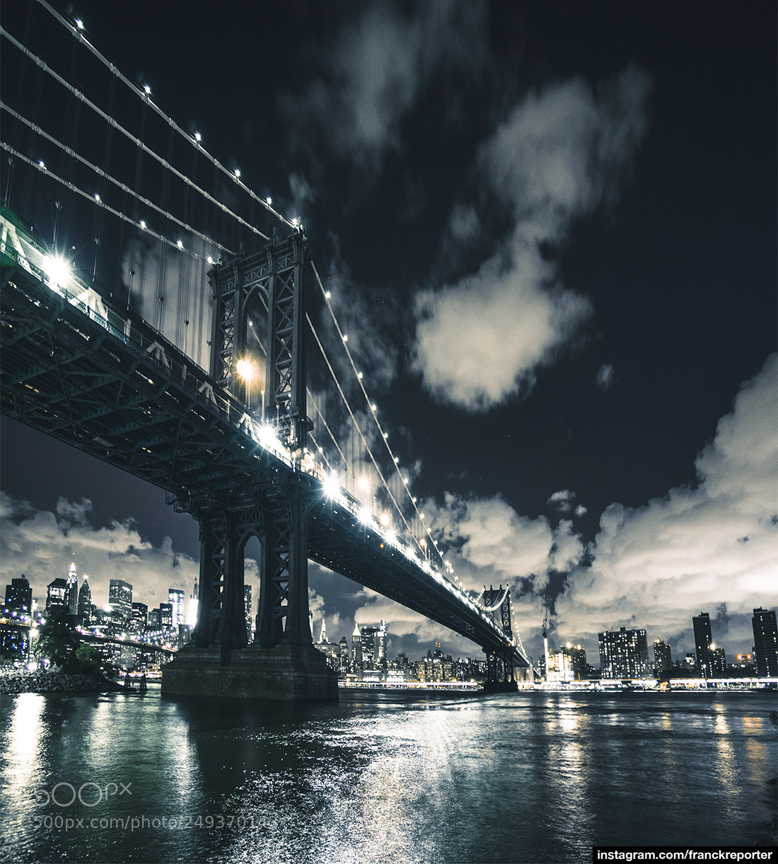 Sony a6300 sample photo. Manhattan bridge photography