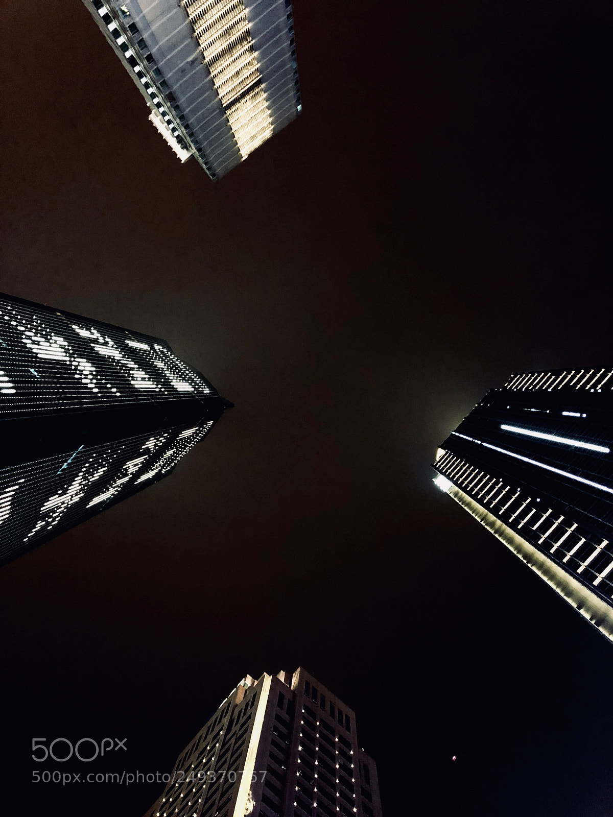 Apple iPhone X sample photo. Skyscrapers in chongqing photography
