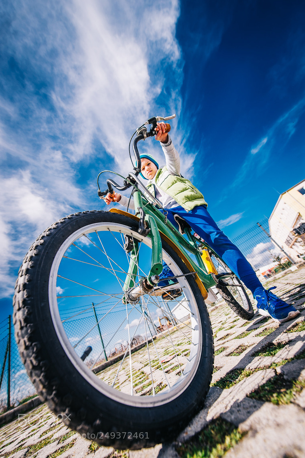 Nikon D600 sample photo. Spring coming kid riding photography