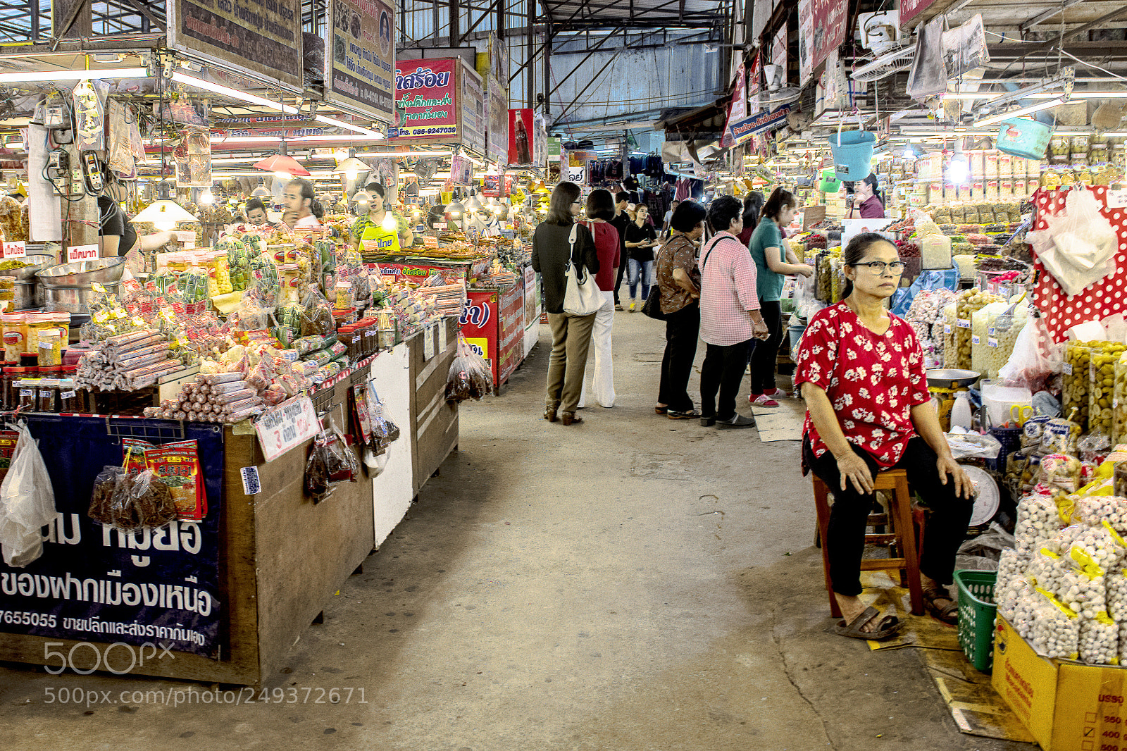 Nikon D850 sample photo. Marché couvert photography