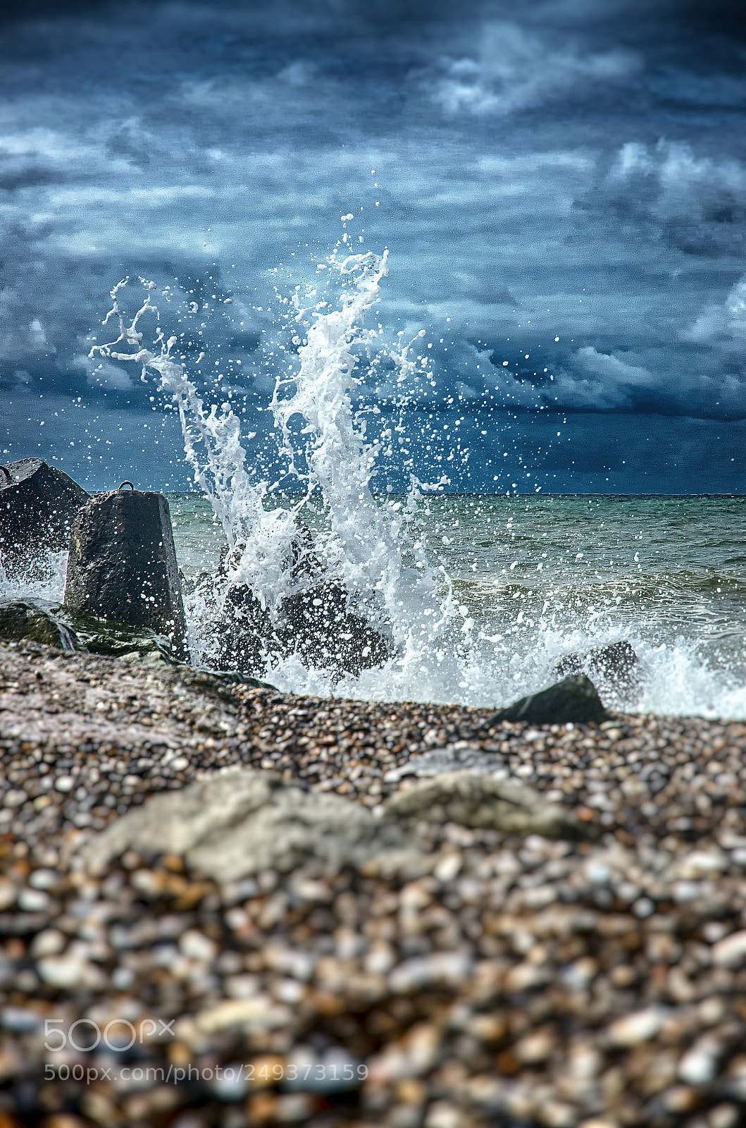 Nikon D7000 sample photo. Die kraft des meeres photography