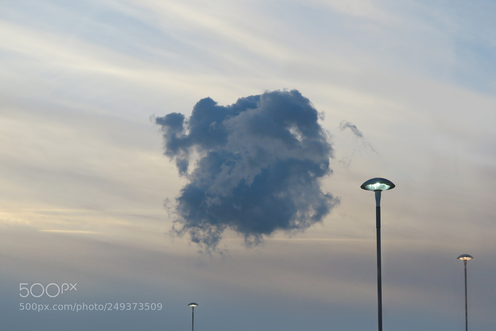 Canon PowerShot G1 X Mark II sample photo. Lonely cloud photography