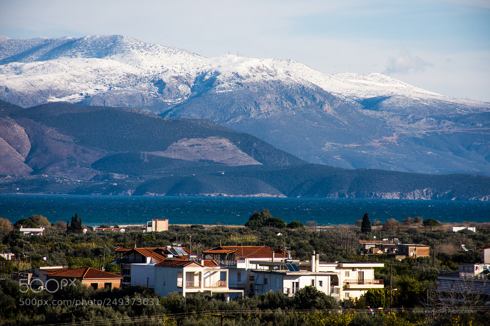 Nikon D7200 sample photo. Snow on the mountains photography