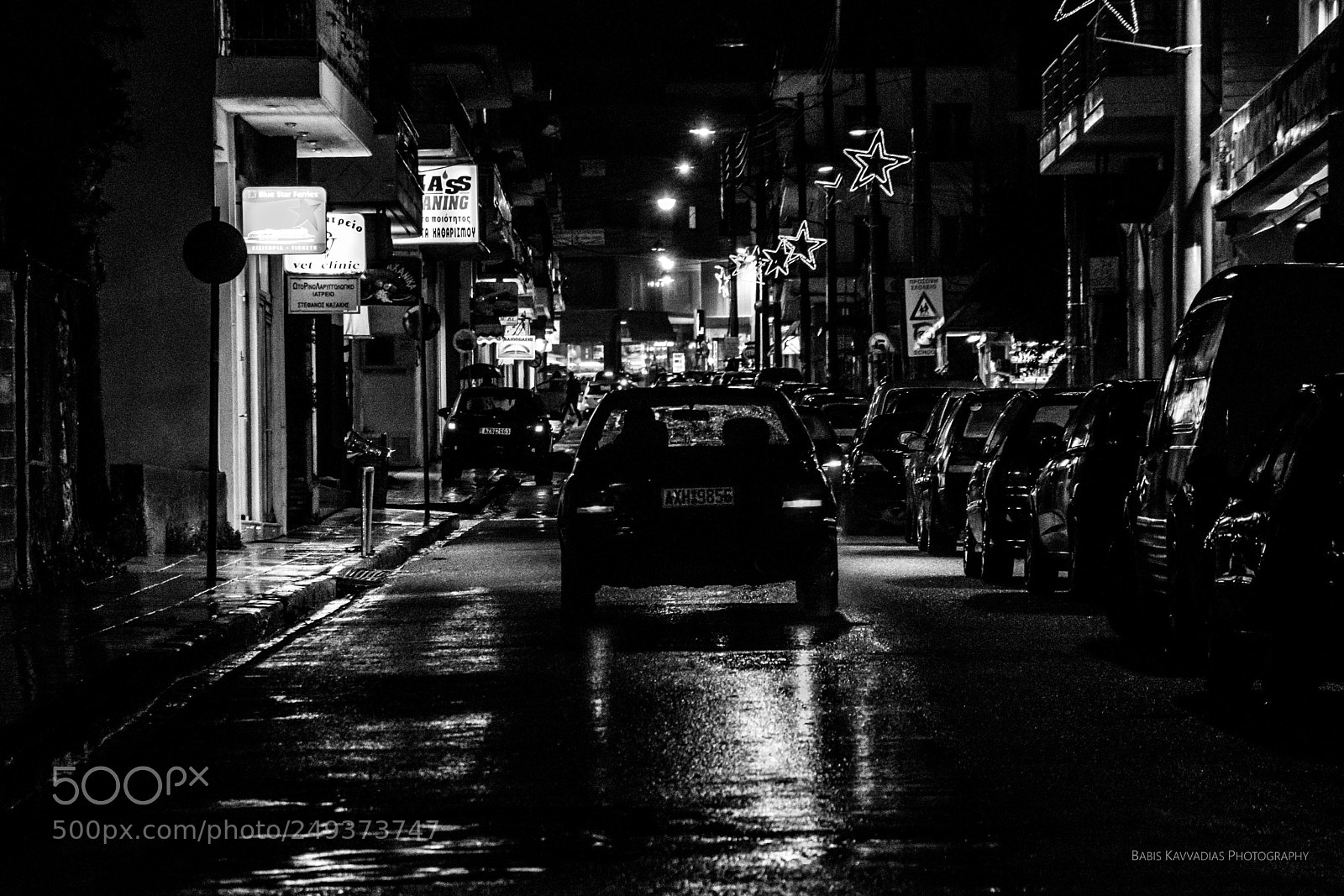 Nikon D7200 sample photo. Rainy night, wet streets photography