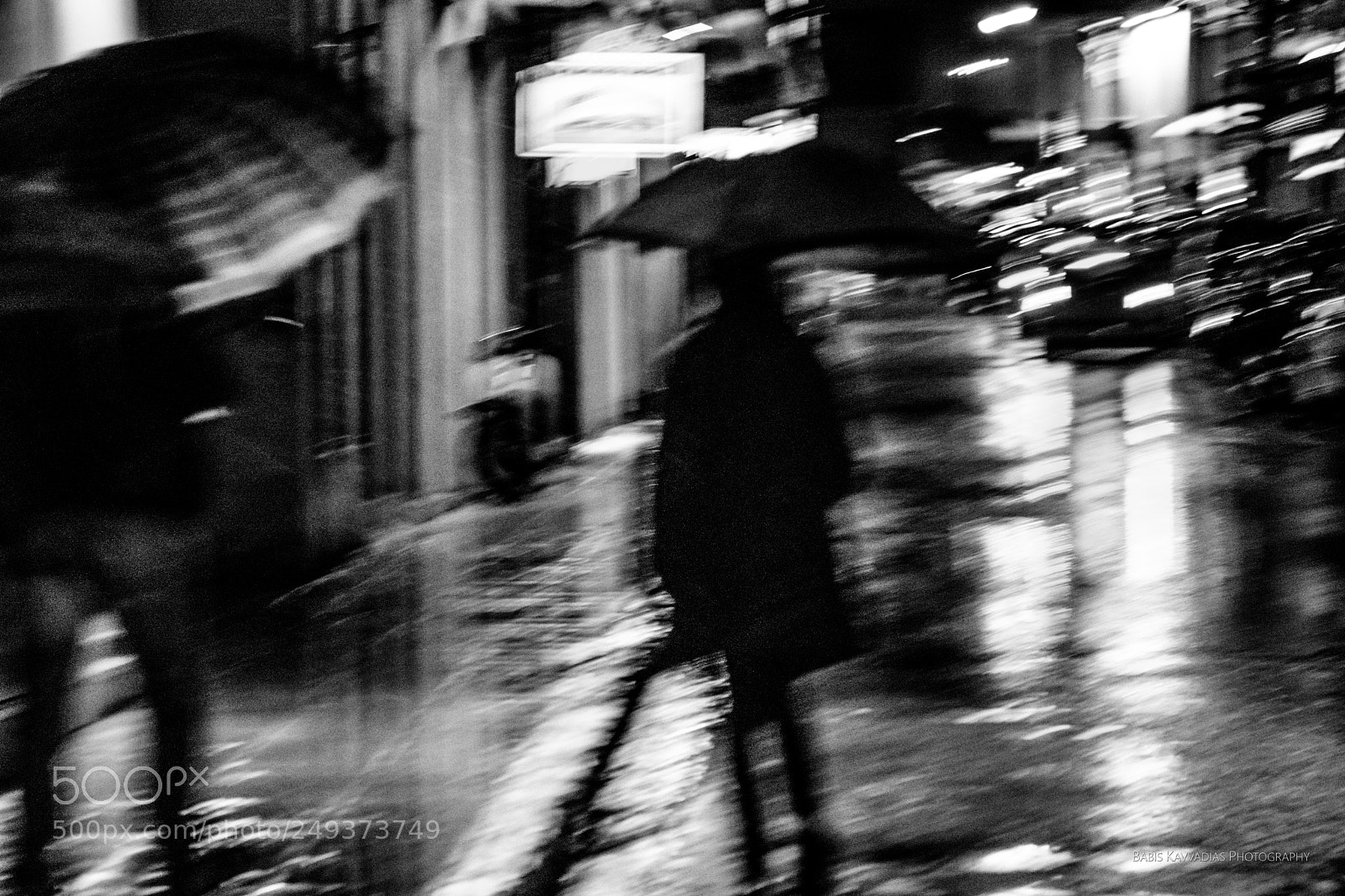 Nikon D7200 sample photo. Rainy night, wet streets photography