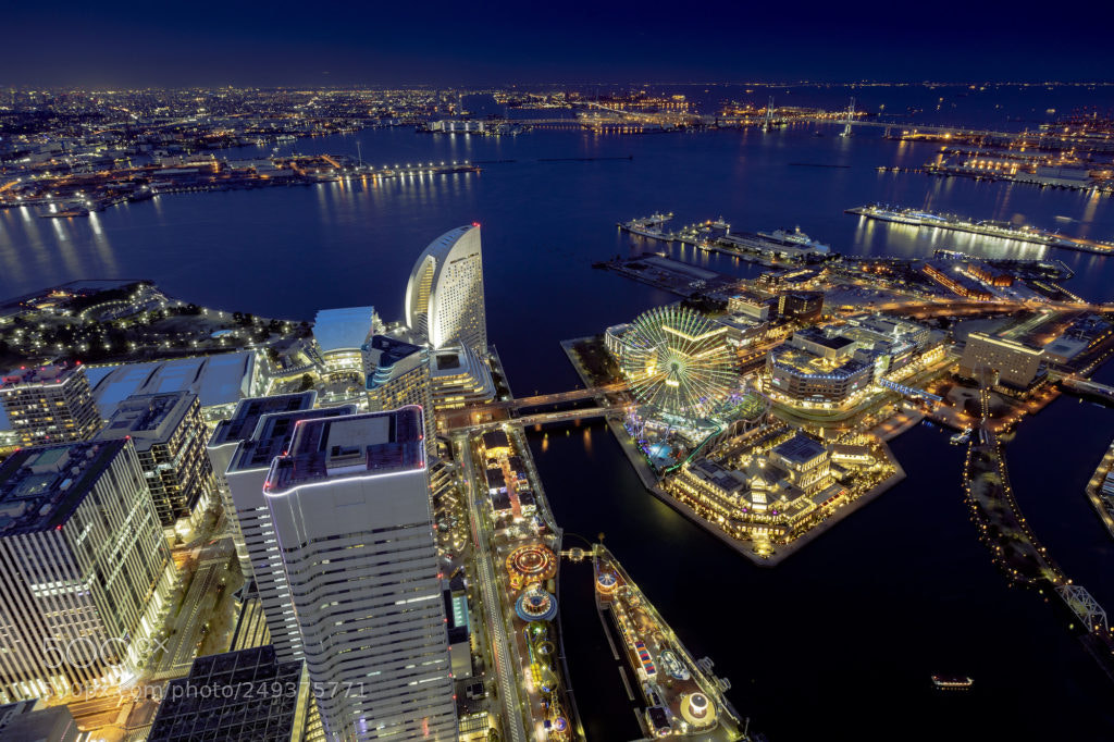 Canon EOS 5D Mark IV sample photo. Night view yokohama photography