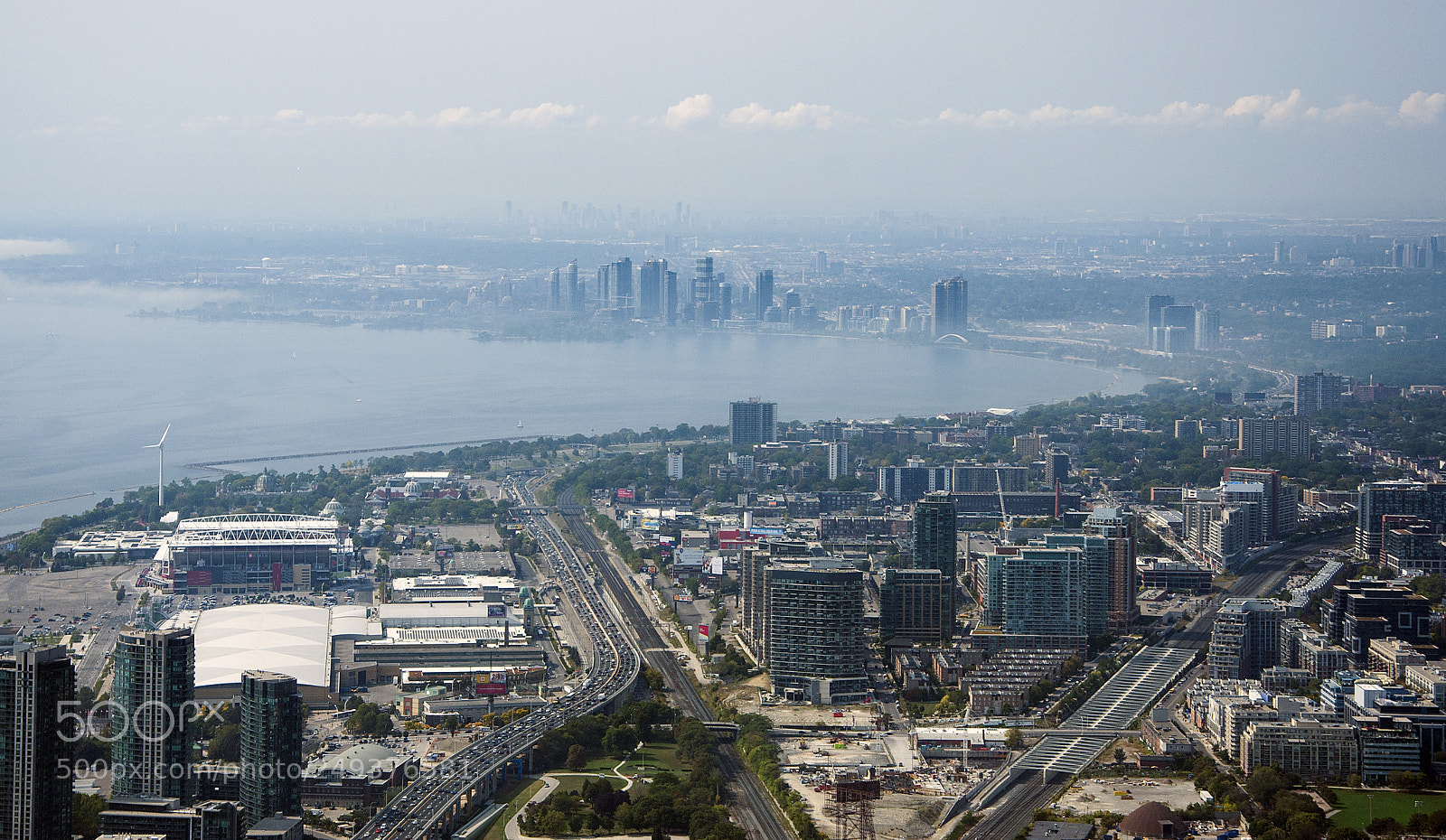 Nikon D90 sample photo. View across toronto photography